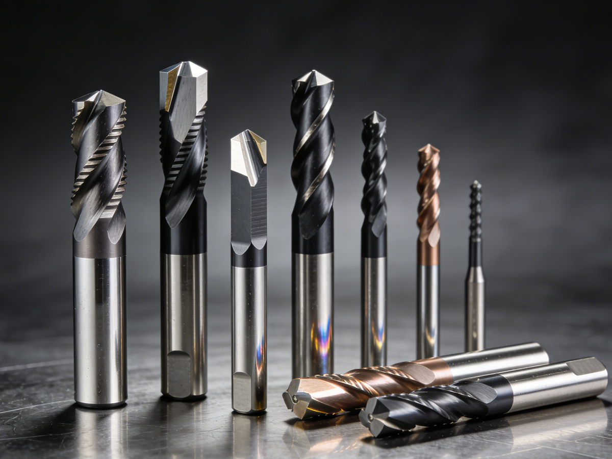 CNC cutting tools for turning milling drilling and threading operations