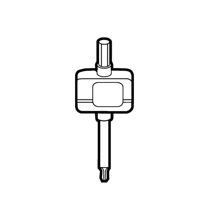 Sandvik Coromant 5680 049-01 Torx Plus 15IP Drive Tool