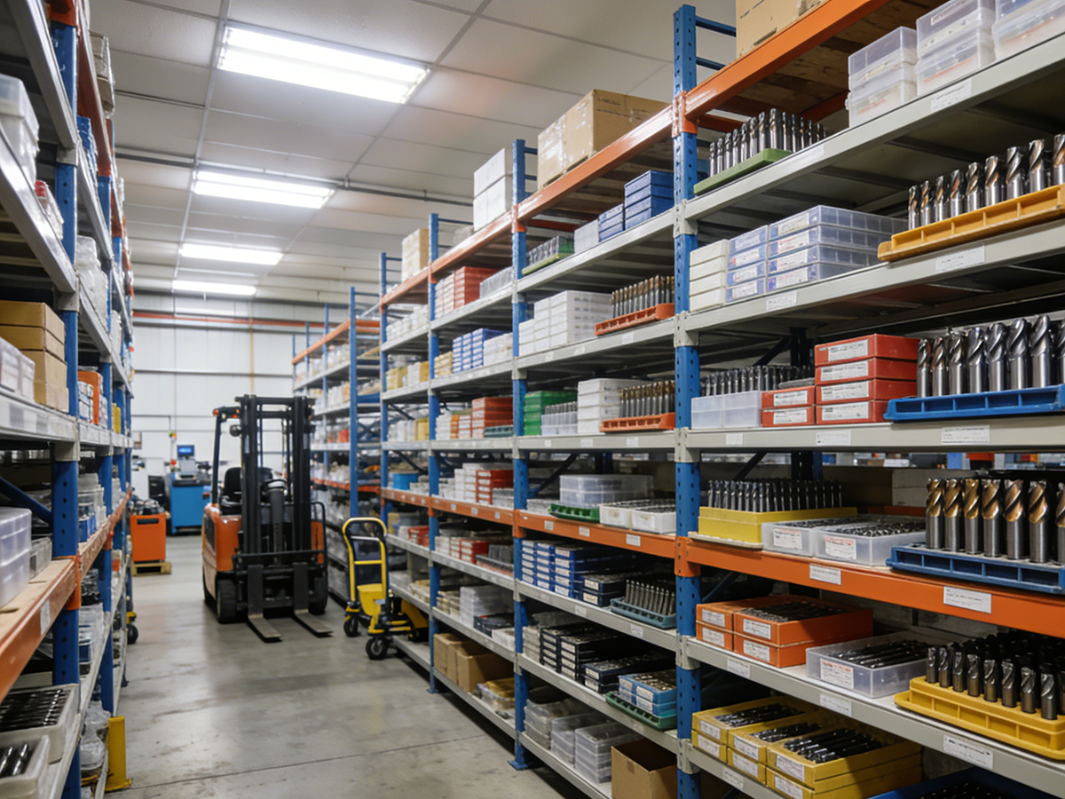 10000+ CNC cutting tools available for rapid delivery to industrial clients