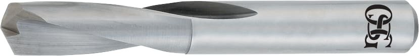 Carbide deep hole drill bit - with reduced diameter - D1.0X5X(20)X57XD3/3F(8569010/FHLGDTS4.0) | Osg